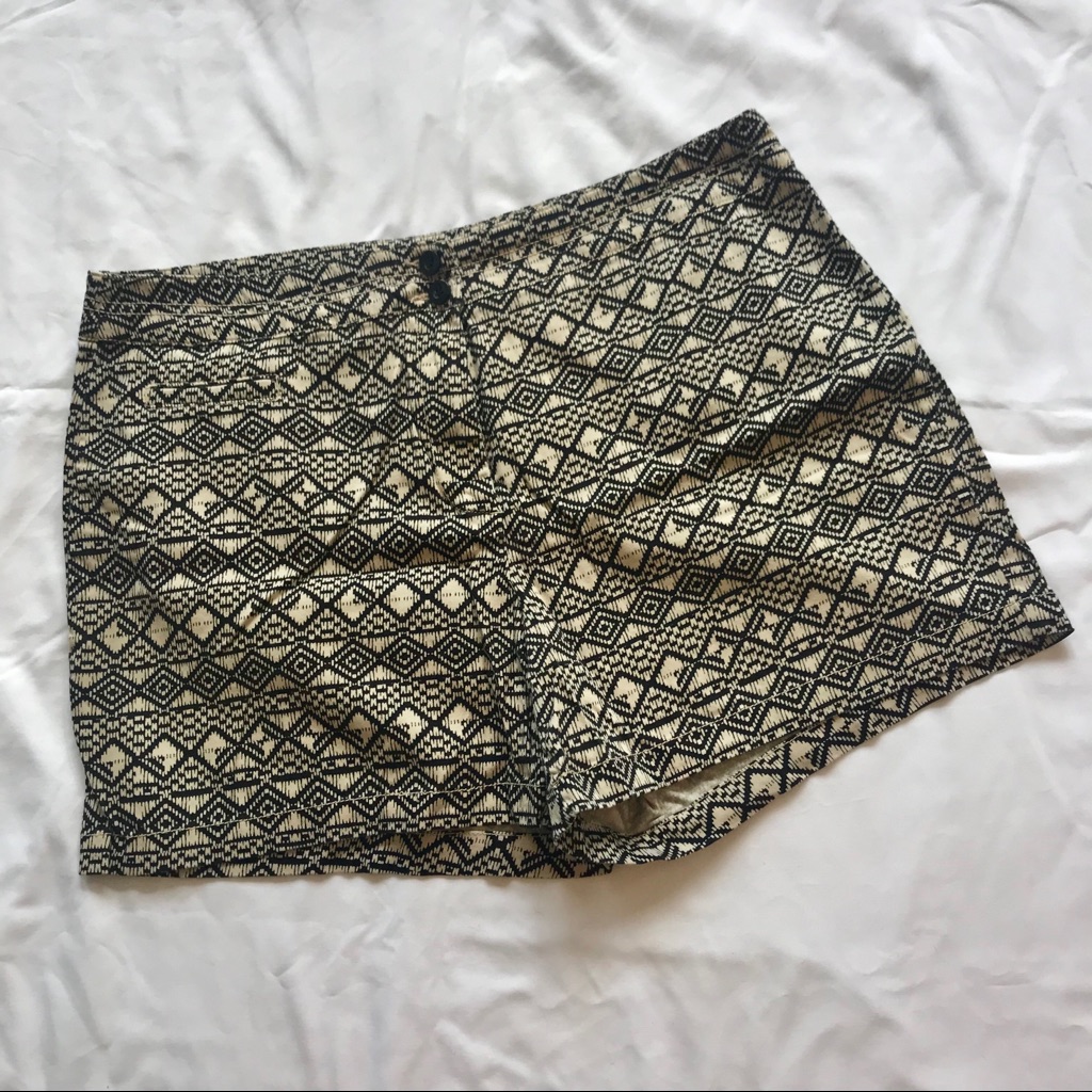 Aztec Pattern Shorts